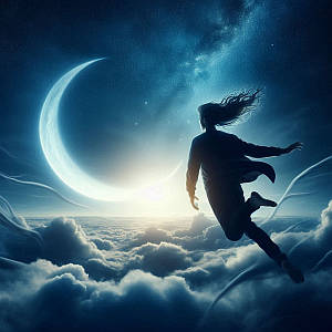 I sense a bluer sky, just past the rim of the moon...
2026